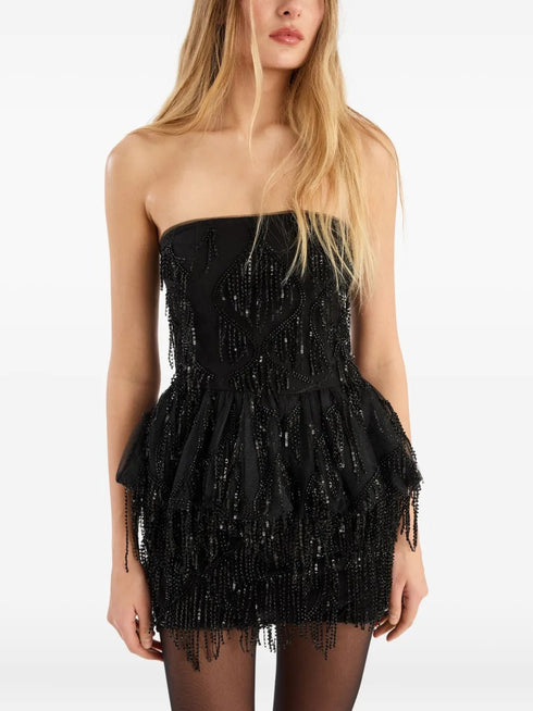ROTATE SEQUINS MINI SKIRT